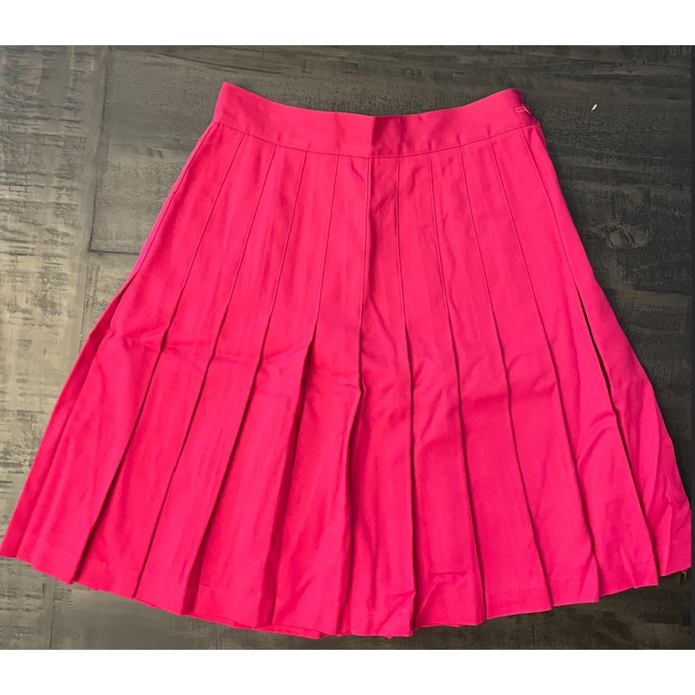 Streetwear Vintage Pink Pleated Skirt - Sz 9 Juniors